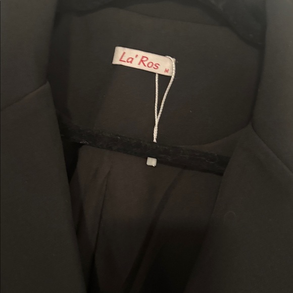 NEW LA' ROS asymmetrical blazer black - Picture 3 of 4